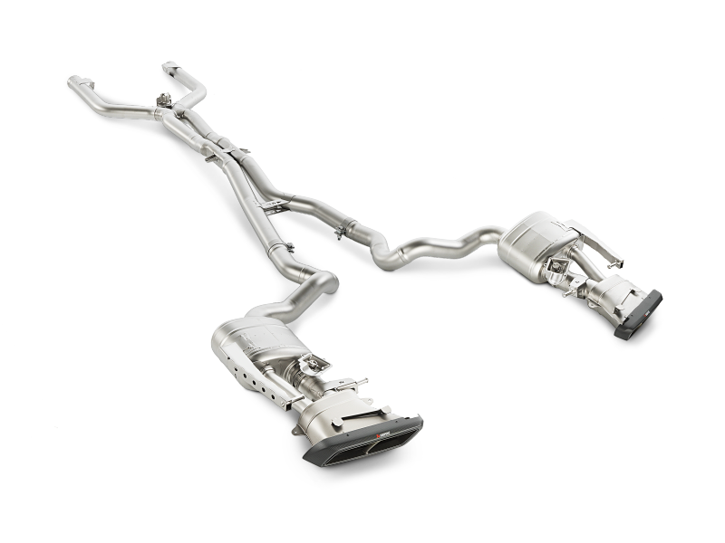 Akrapovic 16-17 Mercedes-AMG C63 Coupe (C5) Evolution Link Pipe Set (Titanium) - Burkken Auto Parts