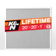 K&N HVAC Filter 20 X 20 X 1 Merv 13