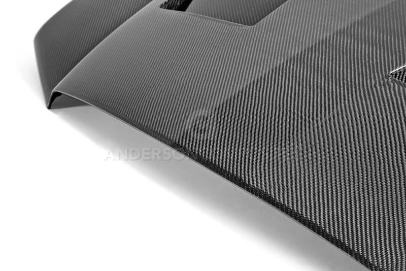 Anderson Composites 11-13 Dodge Charger Type-TS Hood - Burkken Auto Parts