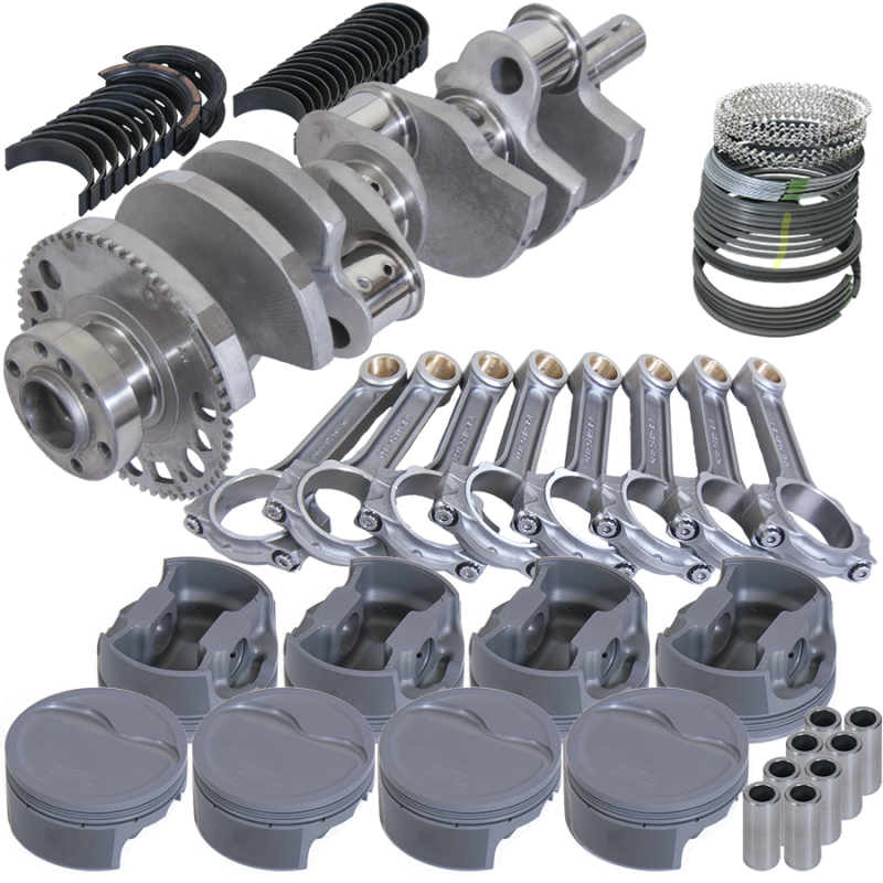 Eagle Chevy LS2 4.000in Crank 58 Tth Reluctor 6.125in I-Beam Rods 4.010in Pistons Rotating Assembly - Burkken Auto Parts