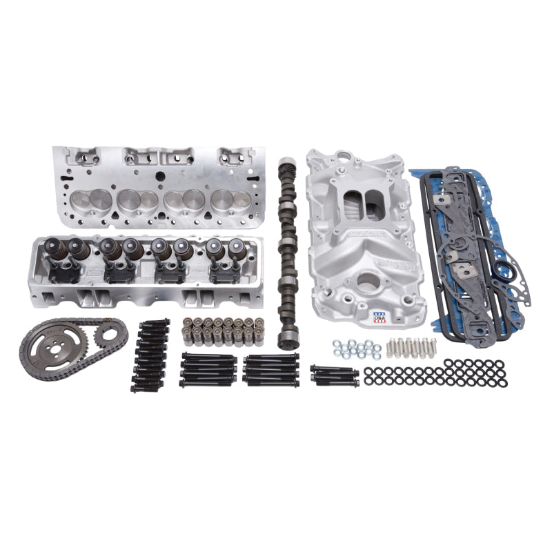 Edelbrock Power Package Top End Kit E-Street SBC for E-Street EFI - Burkken Auto Parts