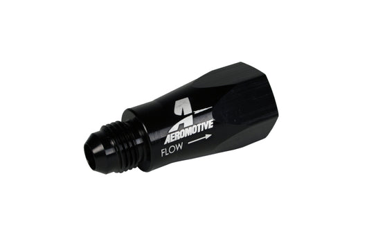 Aeromotive In-Line Full Flow Check Valve (Male -6 AN Inlet / Female -6 AN Outlet) - Burkken Auto Parts