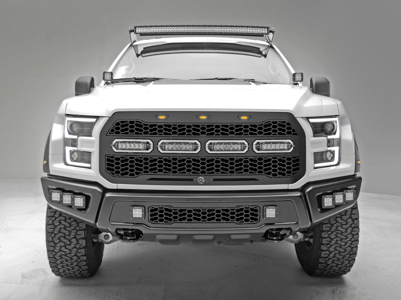 aFe 17-20 Ford Raptor w/o FFC Scorpion Grill w/ LEDs - Burkken Auto Parts