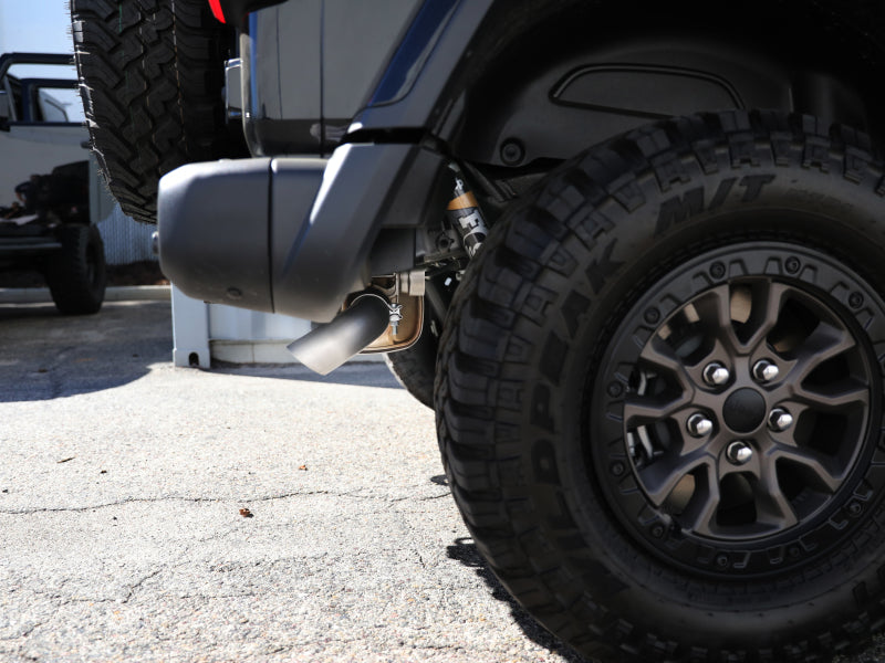 aFe MACHForce XP 304 Stainless Steel Exhaust Tip Upgrade 21-23 Jeep Wrangler JL Rubicon - Burkken Auto Parts