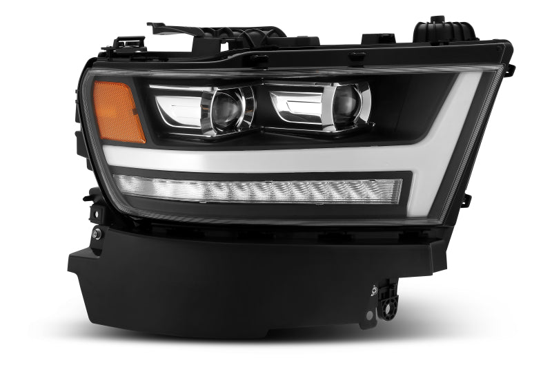 AlphaRex 19-20 Ram 1500HD PRO-Series Proj Headlight Plnk Style Blk w/Activ Light/Seq Signal/Plnk DRL - Burkken Auto Parts