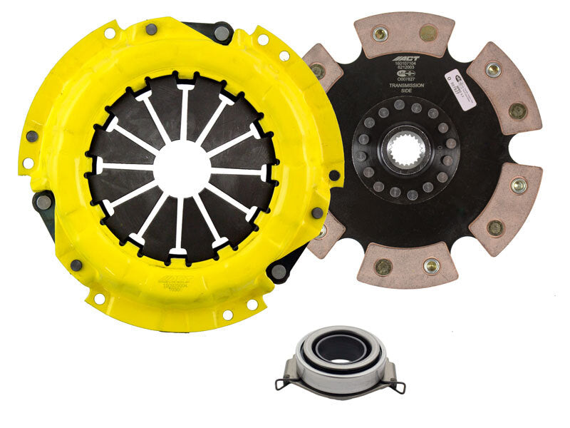 ACT 2000 Toyota Echo HD/Race Rigid 6 Pad Clutch Kit - Burkken Auto Parts
