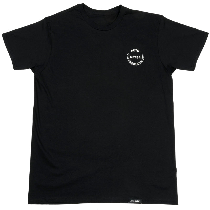 Autometer Vintage T-Shirt Black Large - Burkken Auto Parts