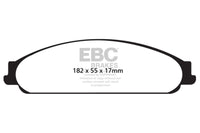 EBC 04-07 Ford Five Hundred 3.0 Greenstuff Front Brake Pads - Burkken Auto Parts