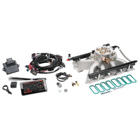 Edelbrock Pro Flo 4 EFI System Seq Port LS Gen III/IV Victor Jr Cath Port 550 Max HP 35lb/hr - Burkken Auto Parts