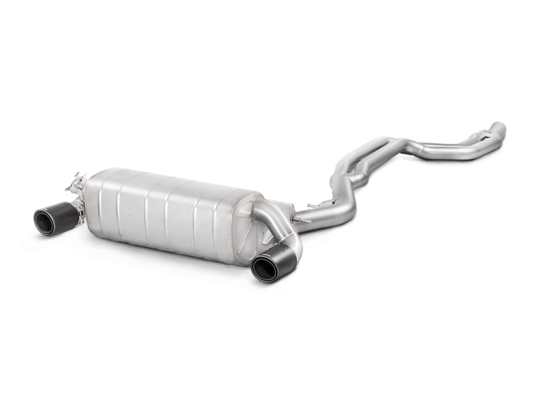Akrapovic 16-17 BMW M140i (F F21) Evolution Line Cat Back (SS) w/ Carbon Tips (Req. Link Pipe) - Burkken Auto Parts