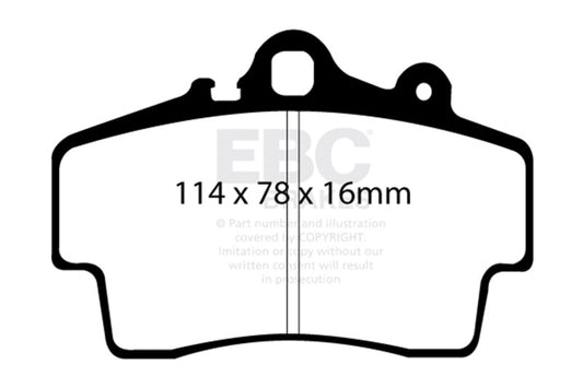 EBC Brakes Greenstuff 2000 Series Sport Pads - Burkken Auto Parts
