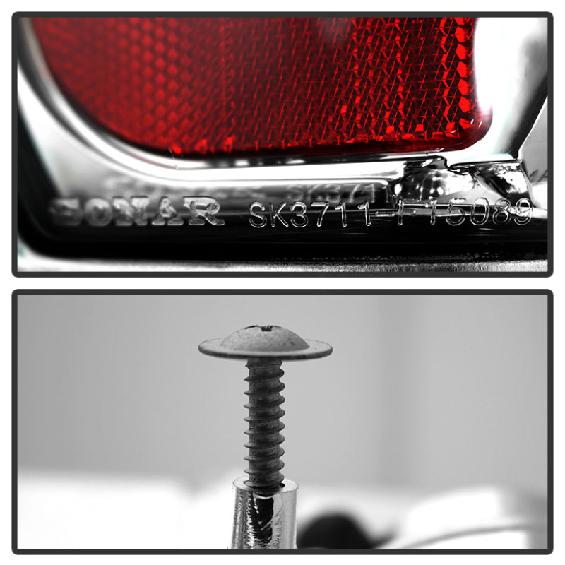 Spyder Ford F150 87-96/Ford Bronco 88-96 Euro Style Tail Lights Chrome ALT-YD-FF15089-C - Burkken Auto Parts