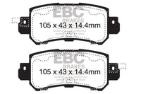 EBC 12+ Mazda CX-5 2 Greenstuff Rear Brake Pads - Burkken Auto Parts