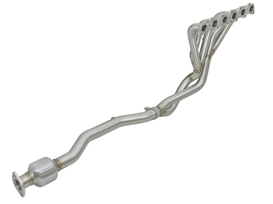 aFe Twisted Steel Long Tube Header/Connection Pipes Street Series 01-16 Nissan Patrol (Y61) V8 4.8L - Burkken Auto Parts