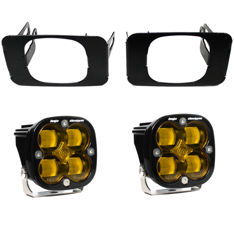 Baja Designs 17-18 F-150 Super Duty Fog Lights - Amber - Burkken Auto Parts