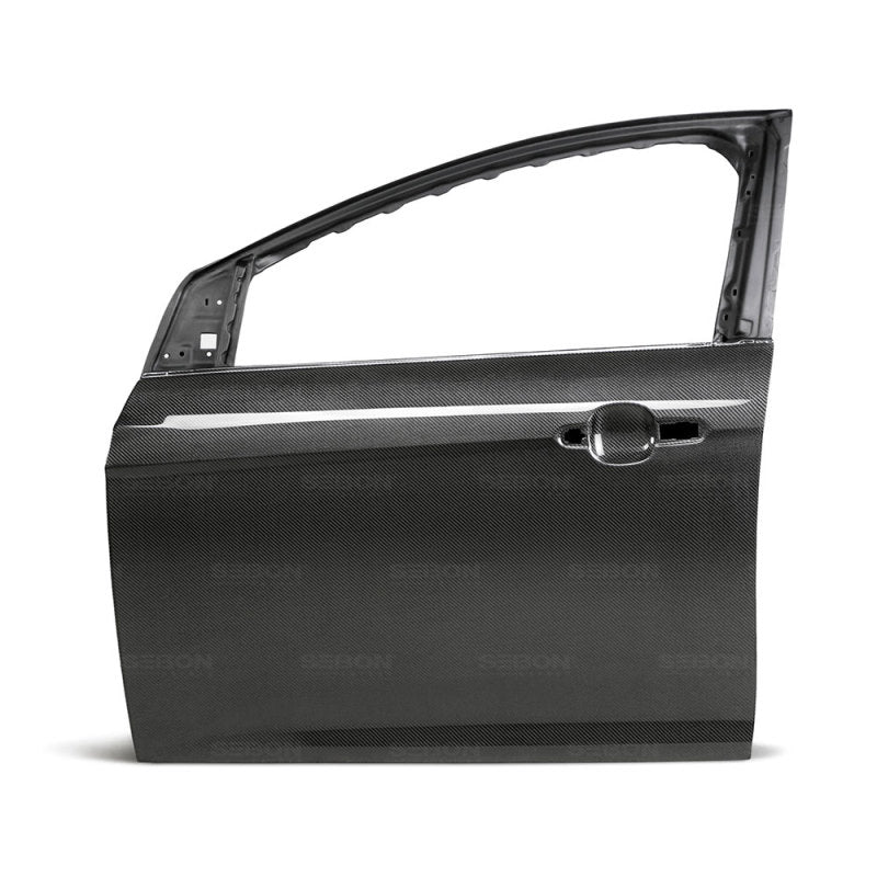 Anderson Composites 16-18 Ford Focus RS Front Carbon Fiber Doors (Pair) - Burkken Auto Parts