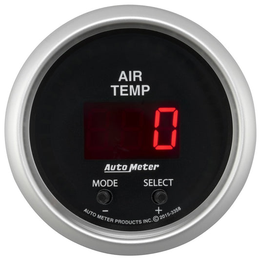Autometer 2-1/16in 0-300 Degree F Digital Sport-Comp Gauge - Burkken Auto Parts