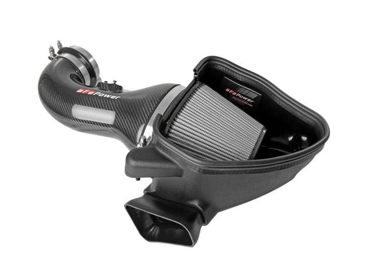 aFe 17-12 Chevrolet Camaro ZL1 (6.2L-V8) Track Series Carbon Fiber CAI System w/ Pro-DRY S Filters - Burkken Auto Parts