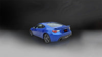 Corsa 2012-2025 Scion FRS / Subaru BRZ Black Tip Sport Cat-Back Exhaust - Burkken Auto Parts