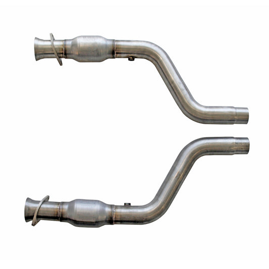 BBK 05-15 Dodge Challenger Charger Short Mid X Pipe w/Catalytic Converters 2-3/4 For LT Headers - Burkken Auto Parts