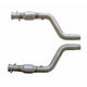 BBK 05-15 Dodge Challenger Charger Short Mid X Pipe w/Catalytic Converters 2-3/4 For LT Headers - Burkken Auto Parts