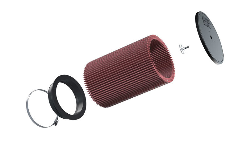 K&N Universal Clamp-On Air Filter 6in FLG 7-1/2in B 7in T 11in H - Burkken Auto Parts