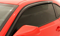 AVS 10-18 Chevy Camaro Ventvisor Outside Mount Window Deflectors 2pc - Smoke - Burkken Auto Parts