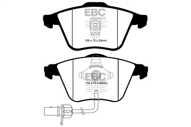EBC Brakes Greenstuff 2000 Series Sport Pads - Burkken Auto Parts