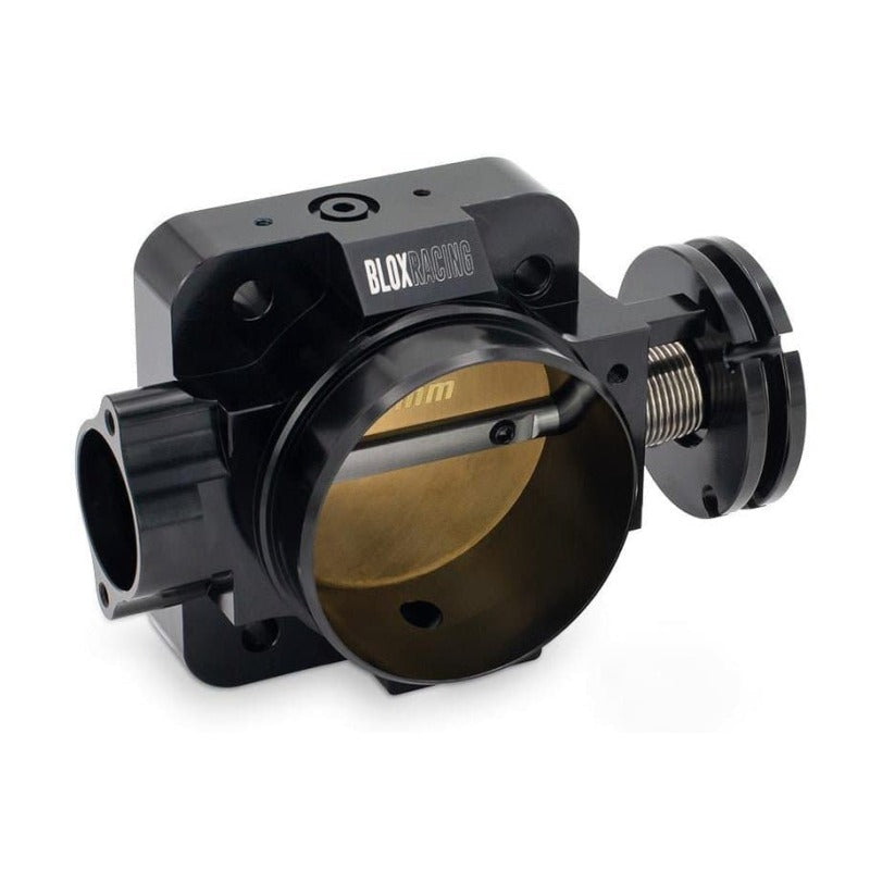 BLOX Racing Honda B/D/H/F Series Engines 76mm Black Billet Throttle Body V2 - Burkken Auto Parts