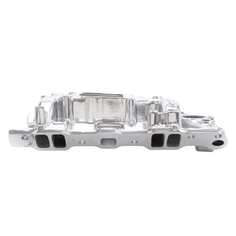 Edelbrock Performer Pontiac Polished Manifold - Burkken Auto Parts