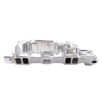 Edelbrock Performer Pontiac Polished Manifold - Burkken Auto Parts