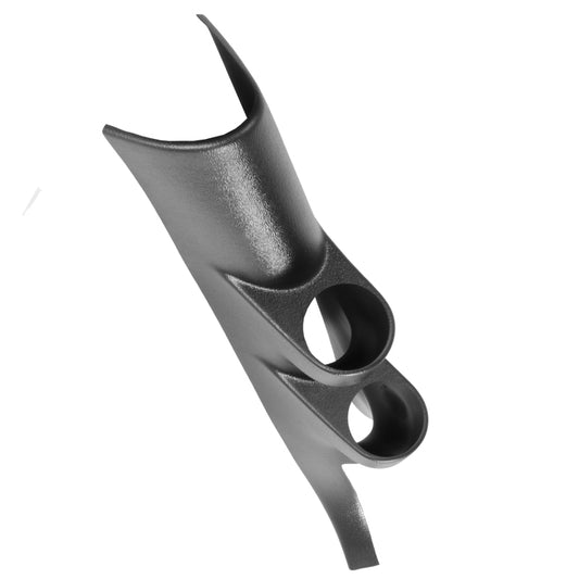 Autometer 05-09 Ford Mustang 52mm Black Dual Pillar Pod - Burkken Auto Parts