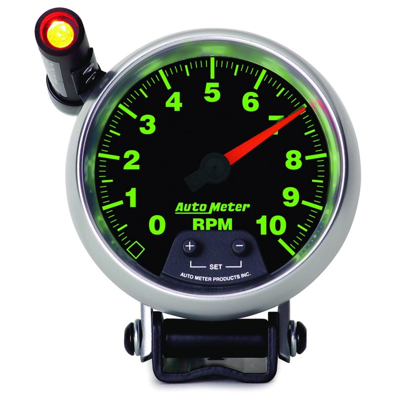 Autometer GS Quick Lite 3 3/4in 10k RPM Pedestal Tachometer - Burkken Auto Parts