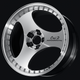 Advan RSII 18X9.5 +41 5-98 PCD Racing Hyper Black - Burkken Auto Parts