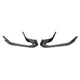 Anderson Composites 20-22 Ford Mustang Shelby GT500 Carbon Fiber Front Bumper Trim - Burkken Auto Parts