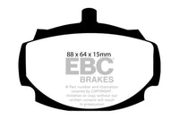 EBC 62-81 Mg MGB 1.8 Greenstuff Front Brake Pads - Burkken Auto Parts