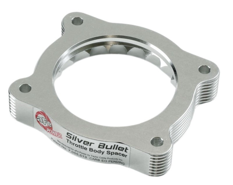 aFe Silver Bullet Throttle Body Spacer 04-12 GM Colorado/Canyon L5 3.5L/3.7L - Burkken Auto Parts