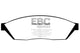 EBC 82-84 Honda Civic Hatchback 1.3 (4 Speed) Greenstuff Front Brake Pads - Burkken Auto Parts