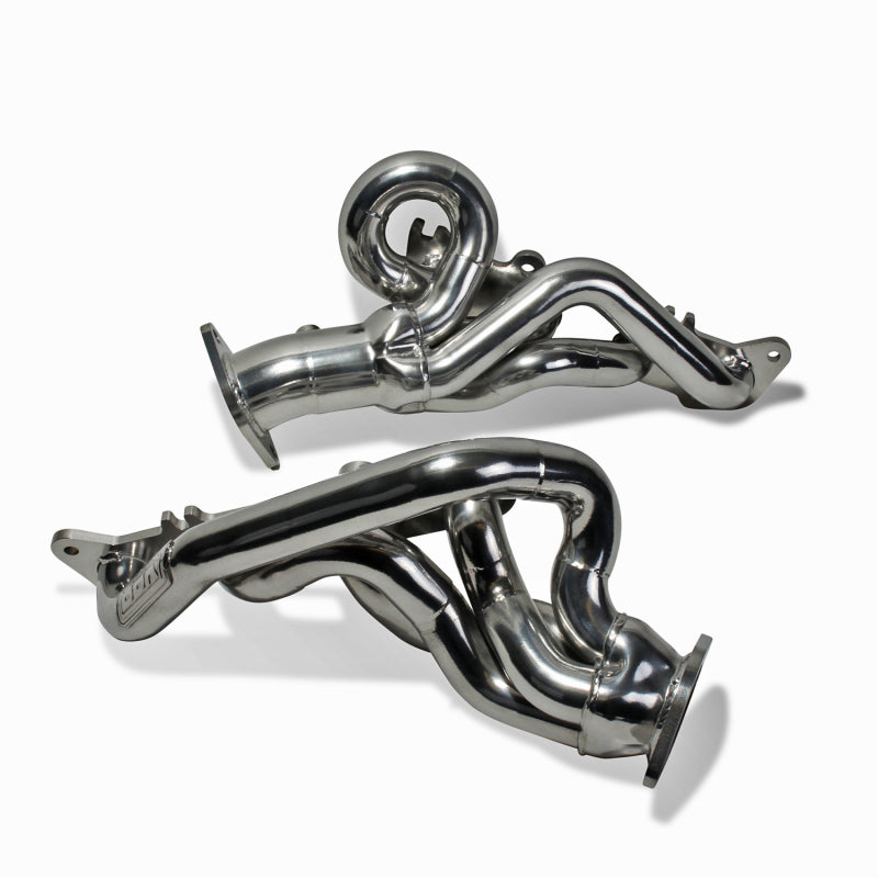 BBK 2015-16 Ford Mustang GT 5.0L 1-3/4 Tuned LenGTh Header System (Chrome) - Burkken Auto Parts