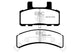 EBC 97-99 Cadillac Deville 4.6 (Rear Drums) Greenstuff Front Brake Pads - Burkken Auto Parts