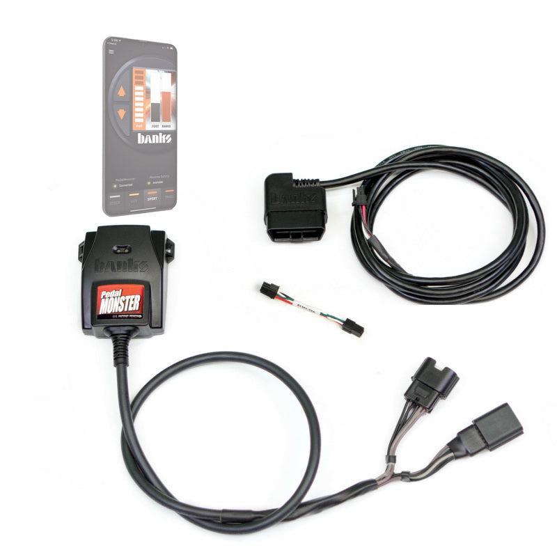 Banks Power 2006-2007 CHEVY/GMC 2500 Pedal Monster Kit(Stand-Alone)-Molex MX64-6 Way-Use w/Phone - Burkken Auto Parts