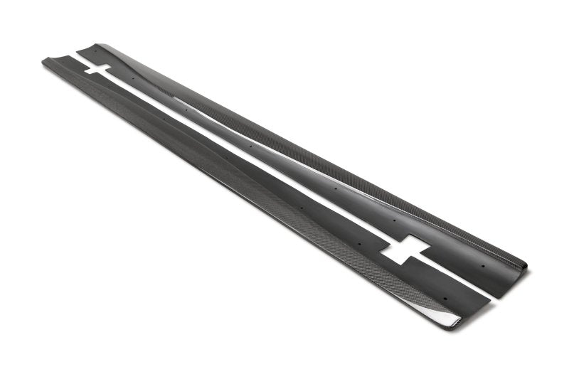 Anderson Composites 20-21 Dodge Charger Hellcat Type-MB Wide Body Rocker Panel Splitter - Burkken Auto Parts