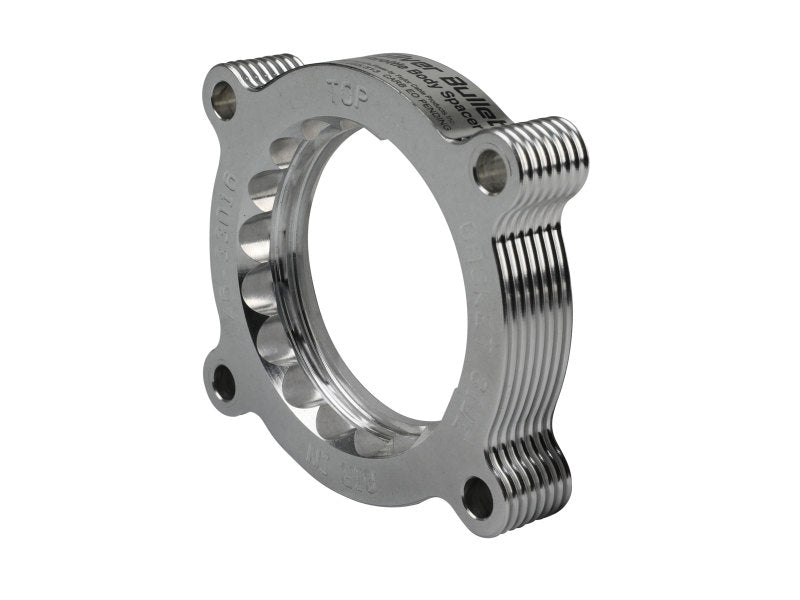 aFe 11-14 Ford Mustang/ 11-14 Ford F-150 V6 3.7L Silver Bullet Throttle Body Spacer - Silver - Burkken Auto Parts