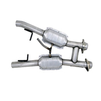 BBK 94-95 Mustang 5.0 High Flow H Pipe With Catalytic Converters - 2-1/2 - Burkken Auto Parts
