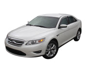 AVS 10-18 Ford Taurus Ventvisor Outside Mount Window Deflectors 4pc - Smoke - Burkken Auto Parts