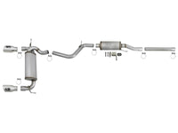 aFe Rebel Series 2.5in 409 SS Cat-Back Exhaust w/ Polished Tips 07+ Jeep Wrangler (JK) V6 3.6L/3.8L - Burkken Auto Parts