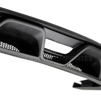 Anderson Composites 15-16 Ford Mustang R-Style Rear Valance (for Quad Tip Exhaust) - Burkken Auto Parts