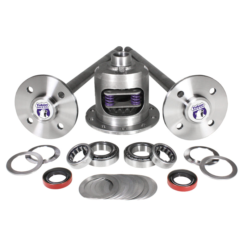 Yukon Gear 79-93 Mustang Axle Kit / 31 Spline / 4 Lug Axles w/ Duragrip Positraction - Burkken Auto Parts