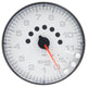 Autometer Spek-Pro Gauge Tachometer 5in 11K Rpm W/Shift Light & Peak Mem White/Black - Burkken Auto Parts