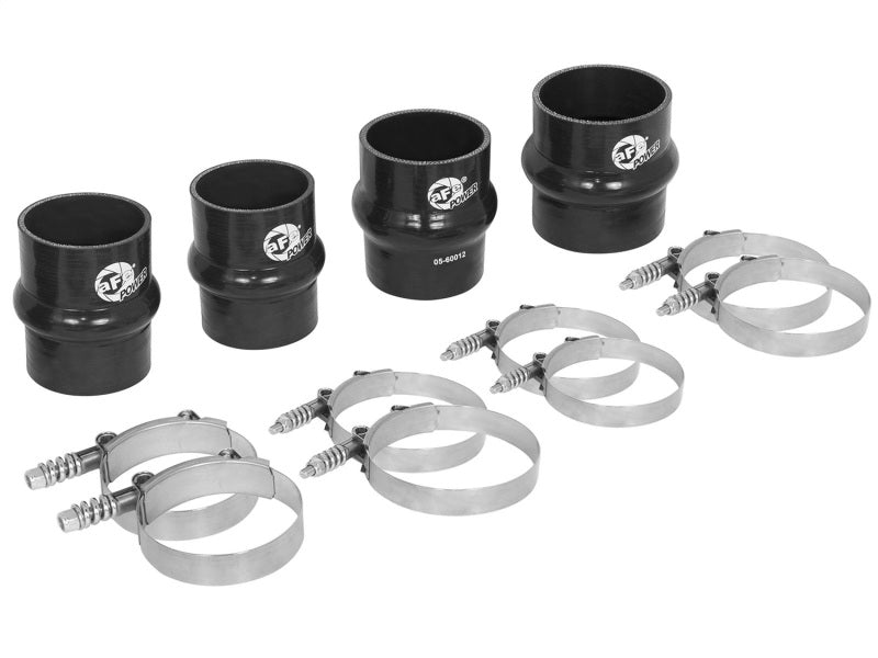 aFe BladeRunner Couplings & Clamps Replacement OE Intercooler & aFe Tubes Kit 10-12 Dodge Ram 6.7L - Burkken Auto Parts